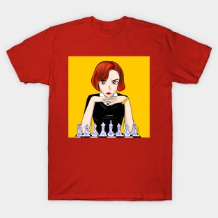 beth the queen and champion in chess games T-Shirt